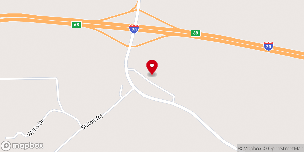 Map showing location of Grace worship church