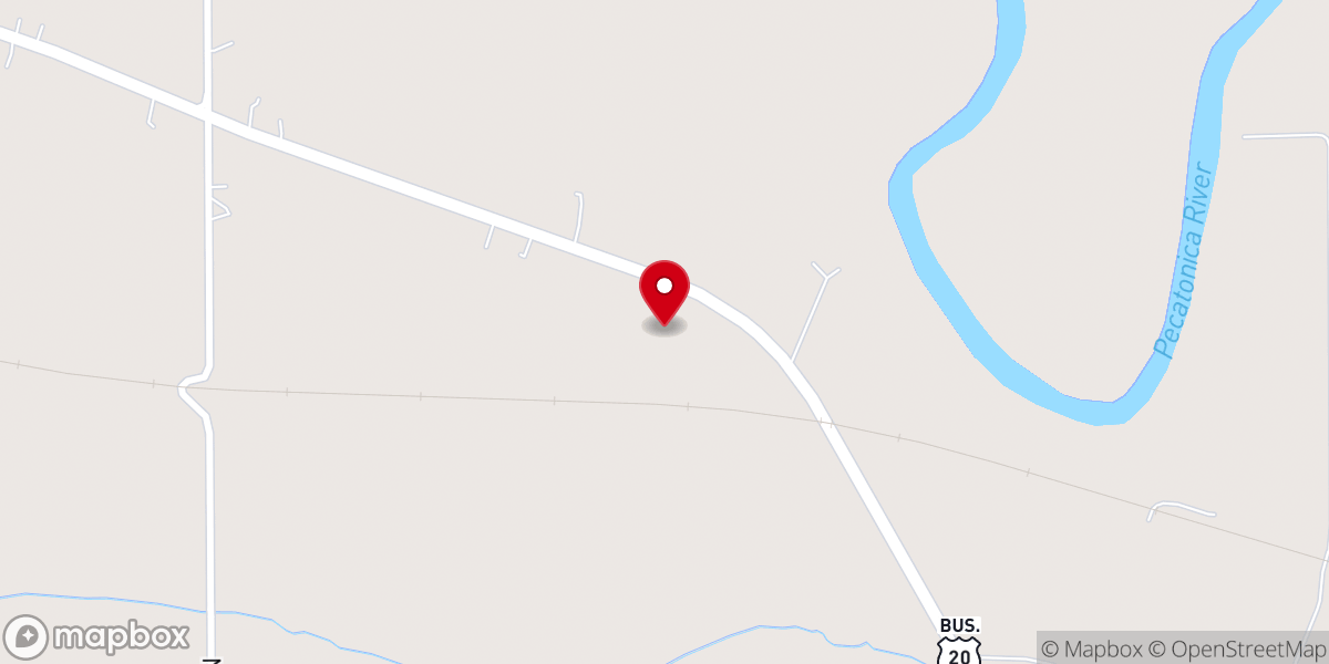 Map showing location of Freeport Seventh-day Adventist Church
