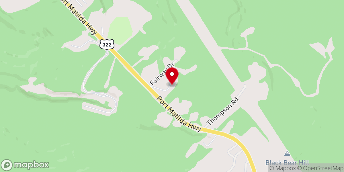 Map showing location of Abundant Life Fellowship