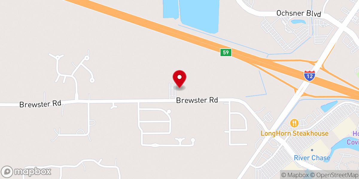 Map showing location of LAKESHORE CHURCH
