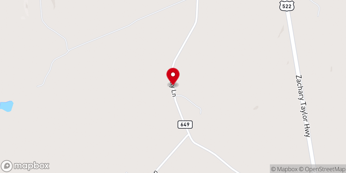 Map showing location of Calvary Chapel