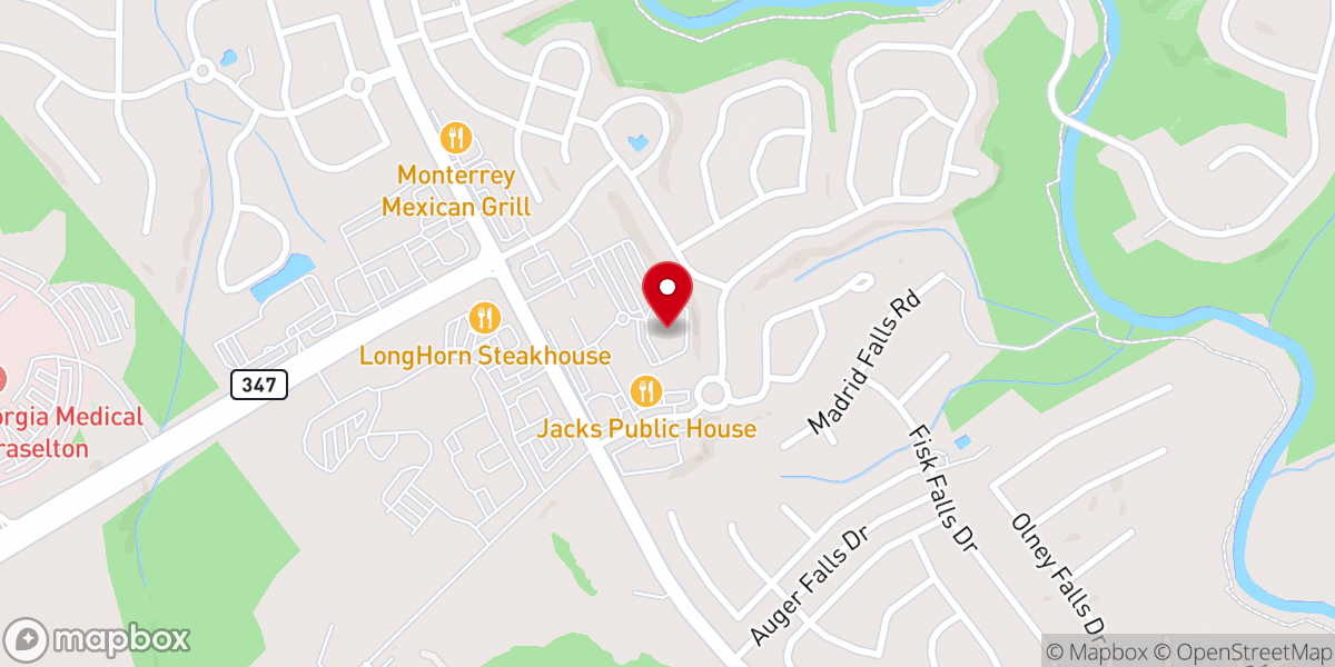 Map showing location of 12Stone Church | Braselton
