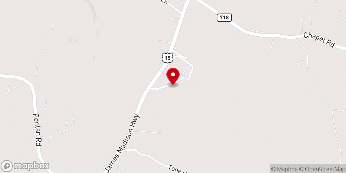 Map showing location of Highway Mission Church