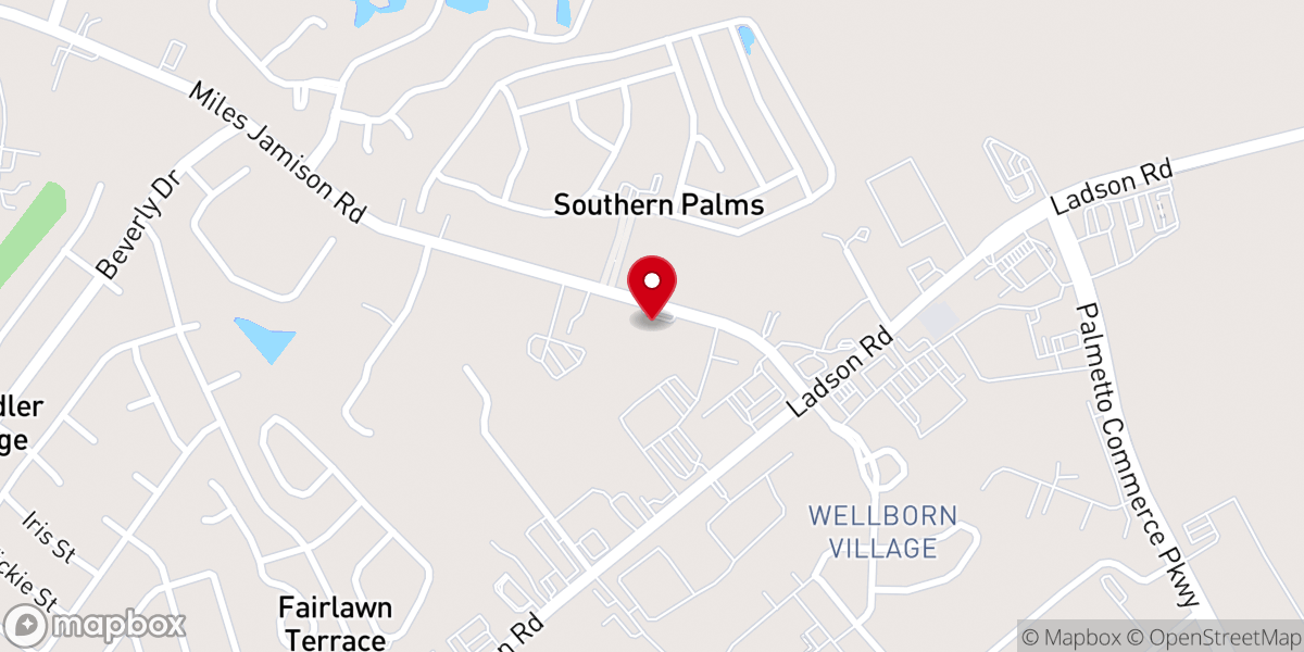 Map showing location of Church House of Ministry