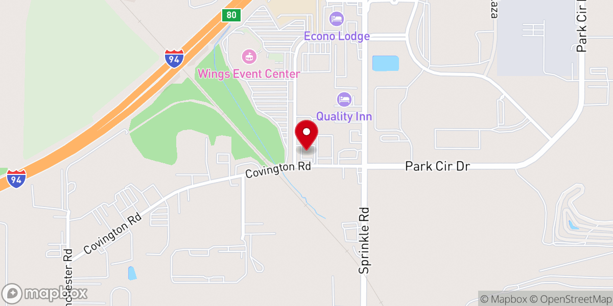 Map showing location of St Andrew Community Church