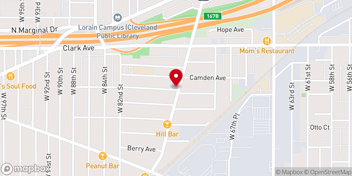 Map showing location of House of God Mount of Zion
