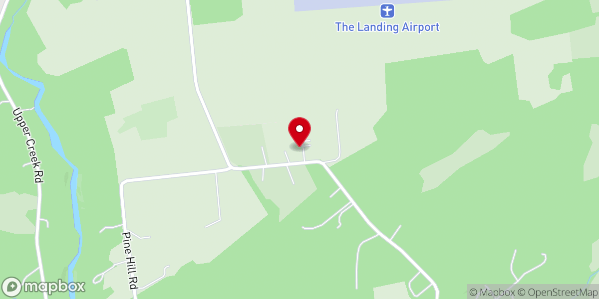 Map showing location of Cornerstone Christian Church
