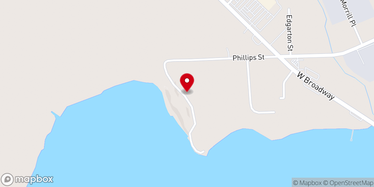 Map showing location of North Bay Campgrounds