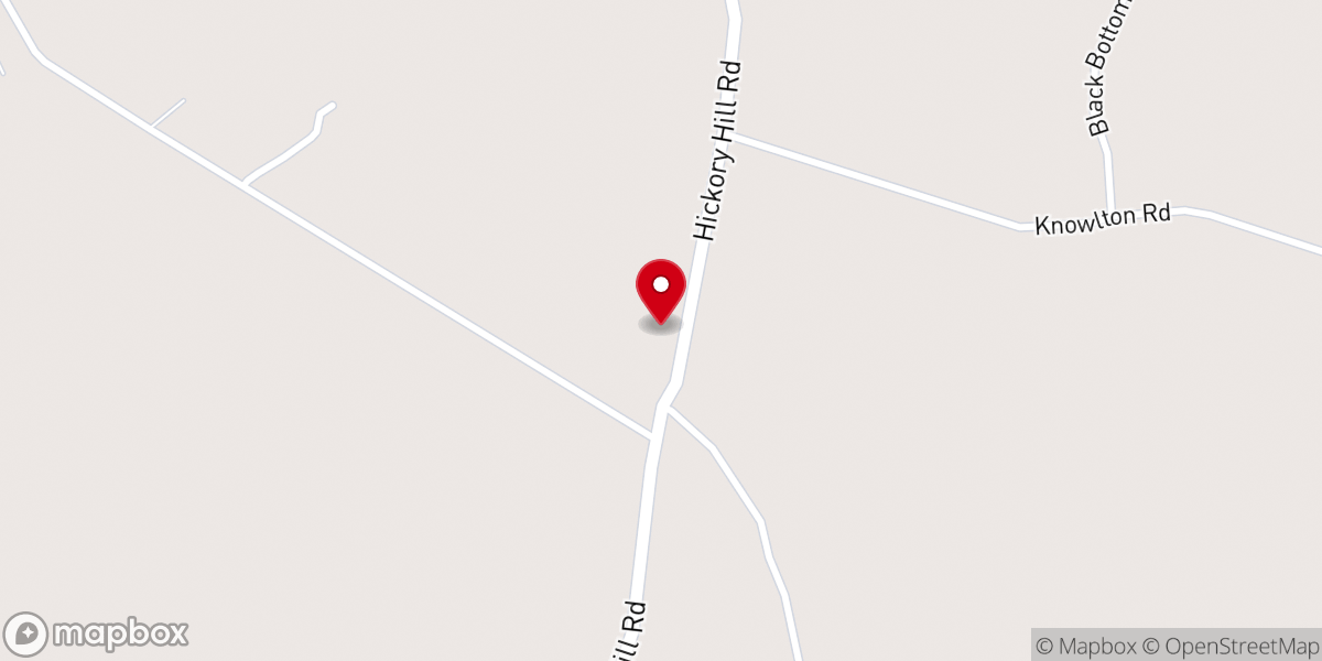 Map showing location of Howard Chapel