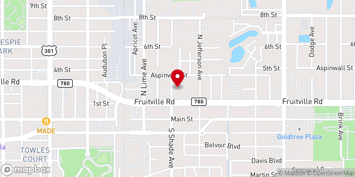Map showing location of First Brethren Church Of Sarasota