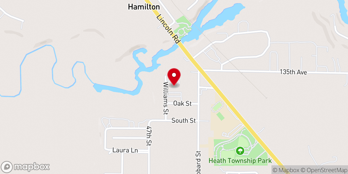 Map showing location of Family Church - Haven Campus