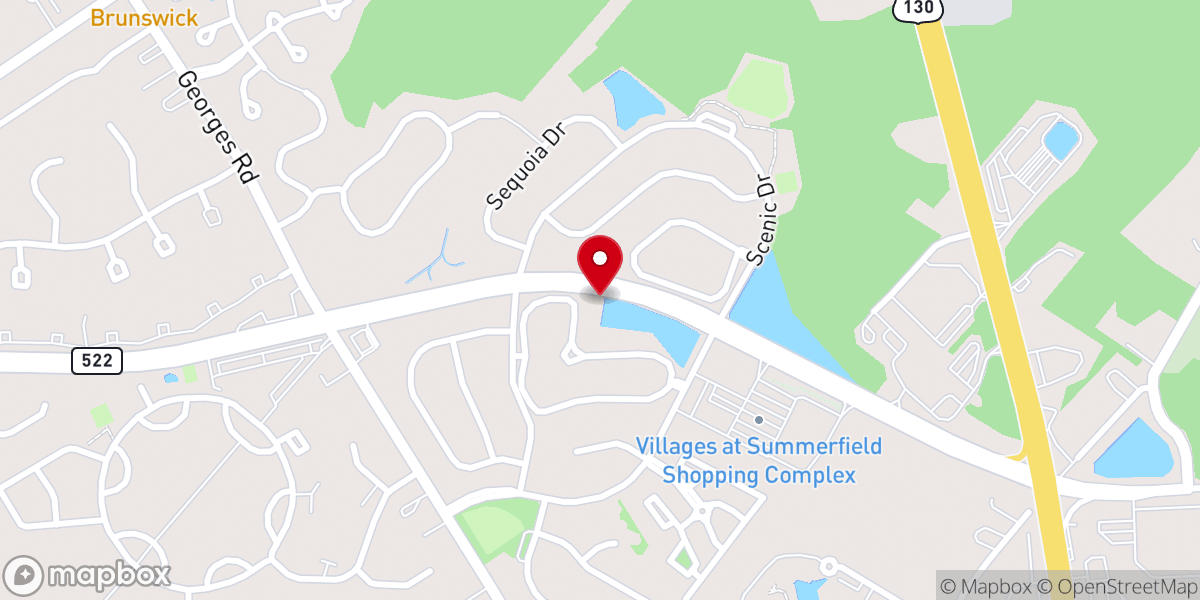 Map showing location of Mount Zion House of Prayer