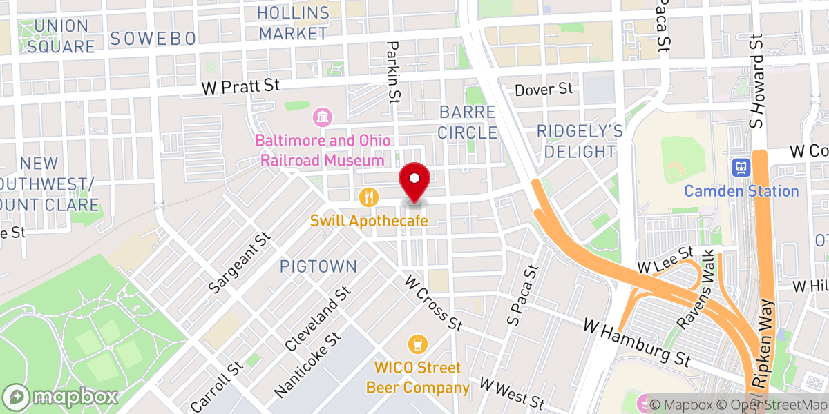 Map showing location of New Solid Rock Pentecostal Church
