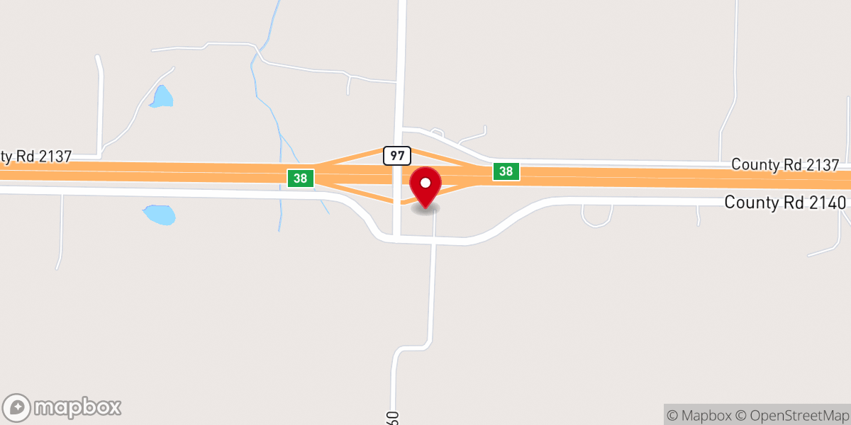 Map showing location of Union Church