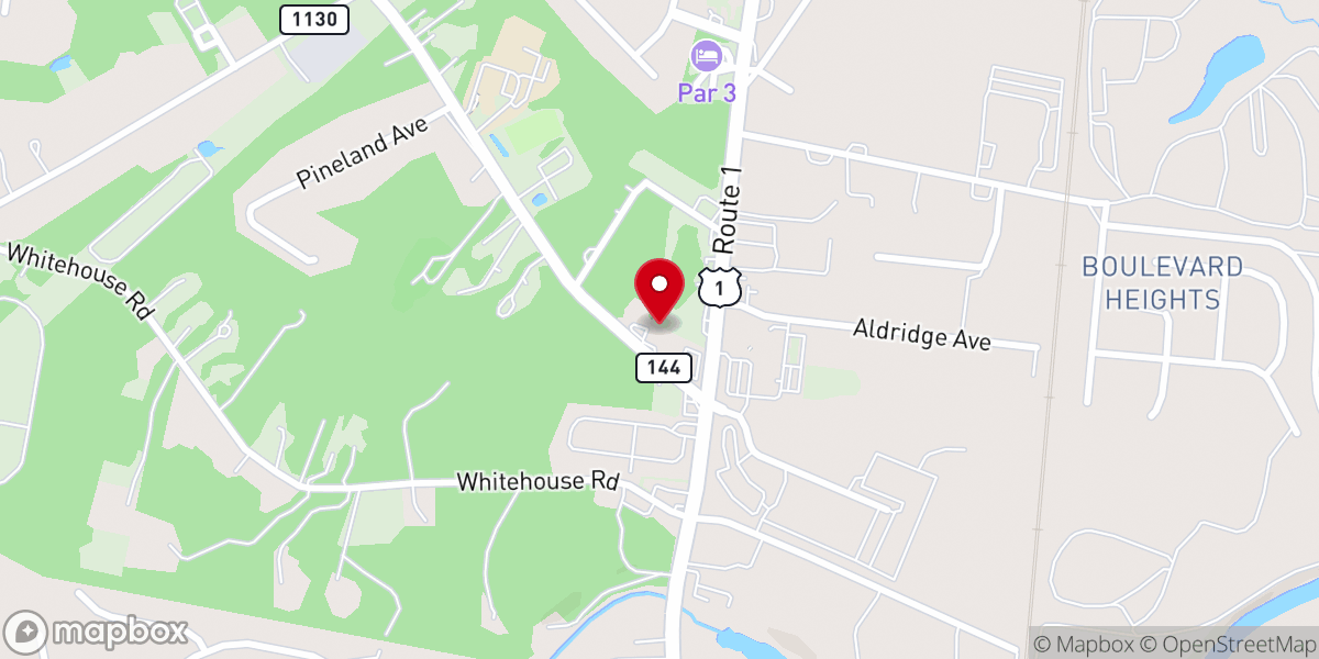 Map showing location of Ivey memorial