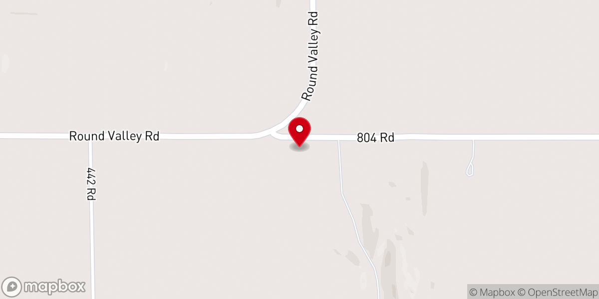 Map showing location of Bethel Church