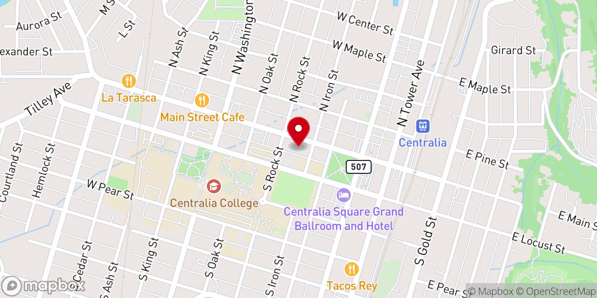 Map showing location of Gather Annex