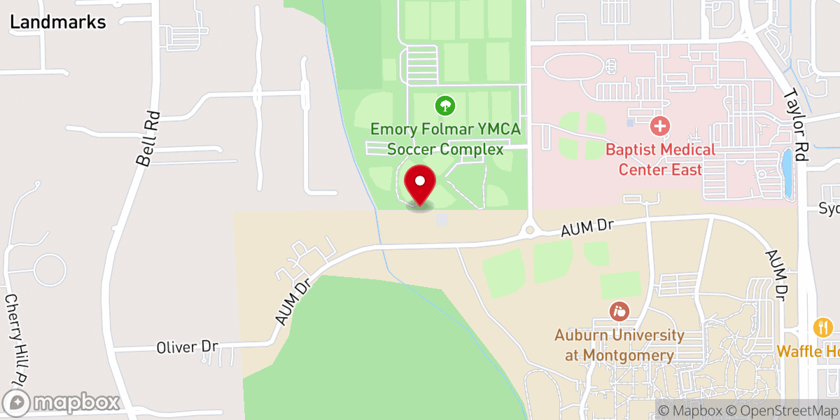 Map showing location of To God Be the Glory Ministry