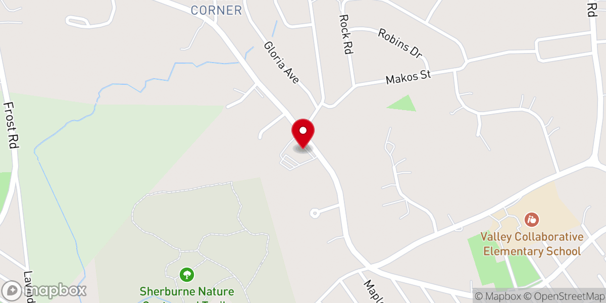 Map showing location of Parish of St. Mary Magdalen
