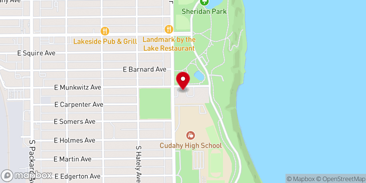 Map showing location of St John Lutheran Child Development
