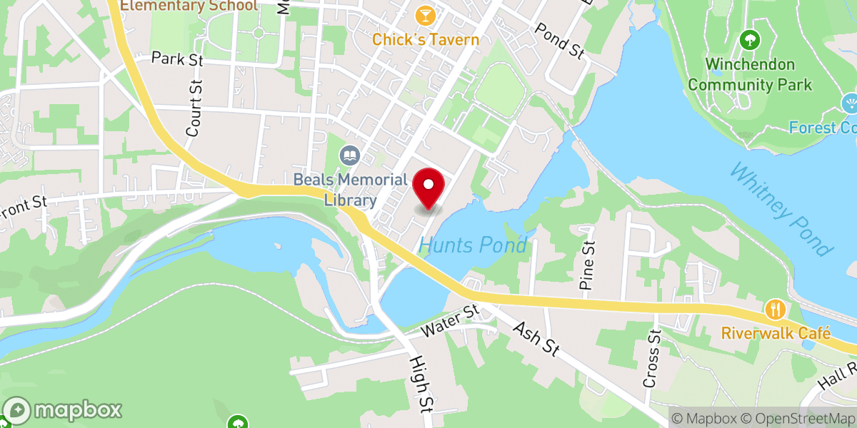 Map showing location of Church of God