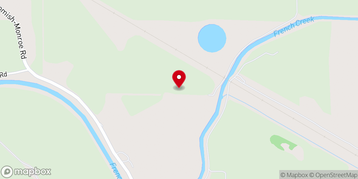Map showing location of The Pursuit
