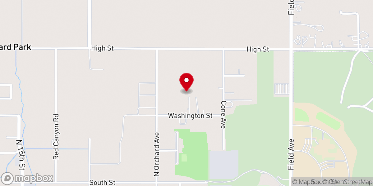 Map showing location of Mountainview Baptist Church, Canon City