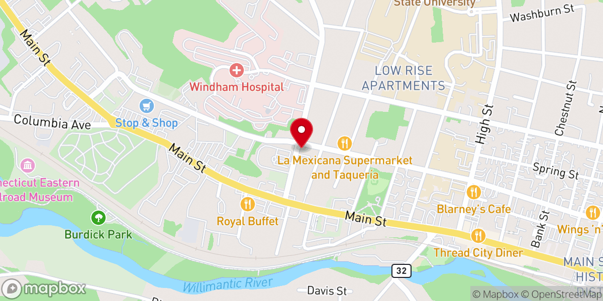 Map showing location of Holy Trinity Orthodox Church