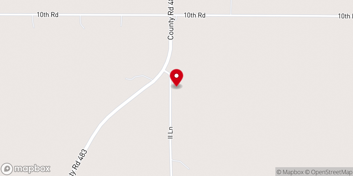 Map showing location of Pilgrim Church