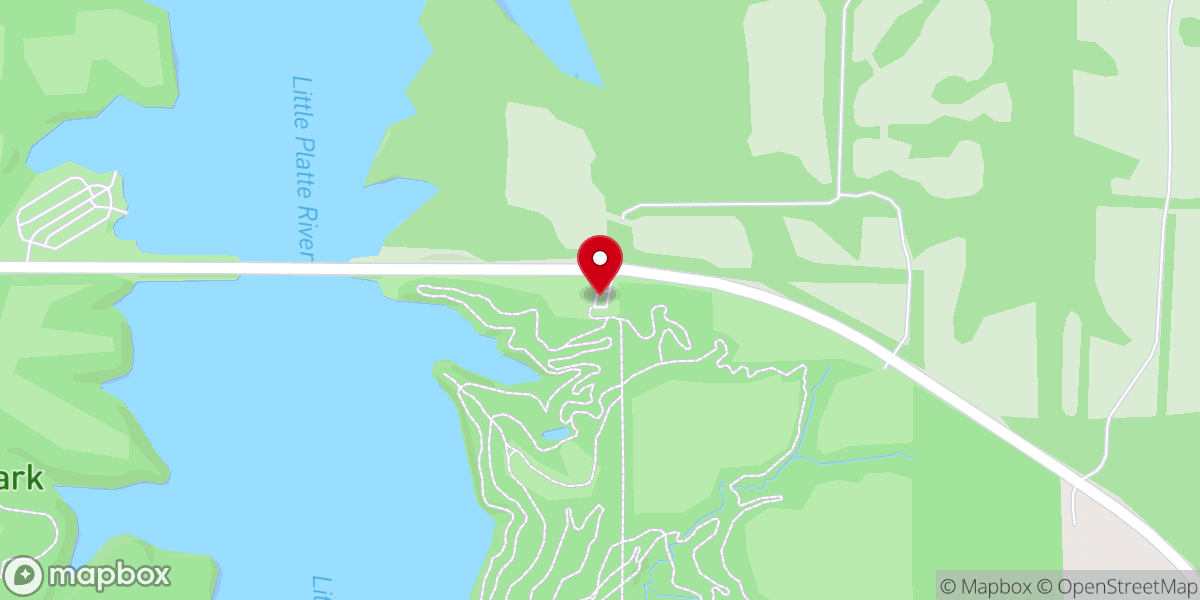 Map showing location of Smoke & Davey Trailhead