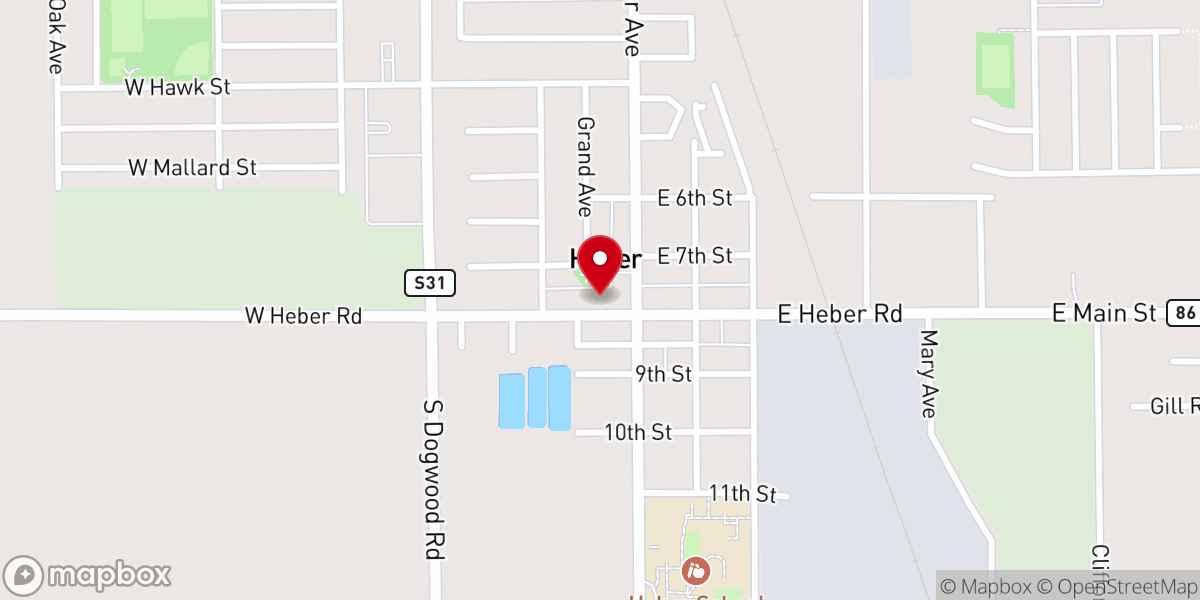 Map showing location of Sacred Heart Catholic Mission Church