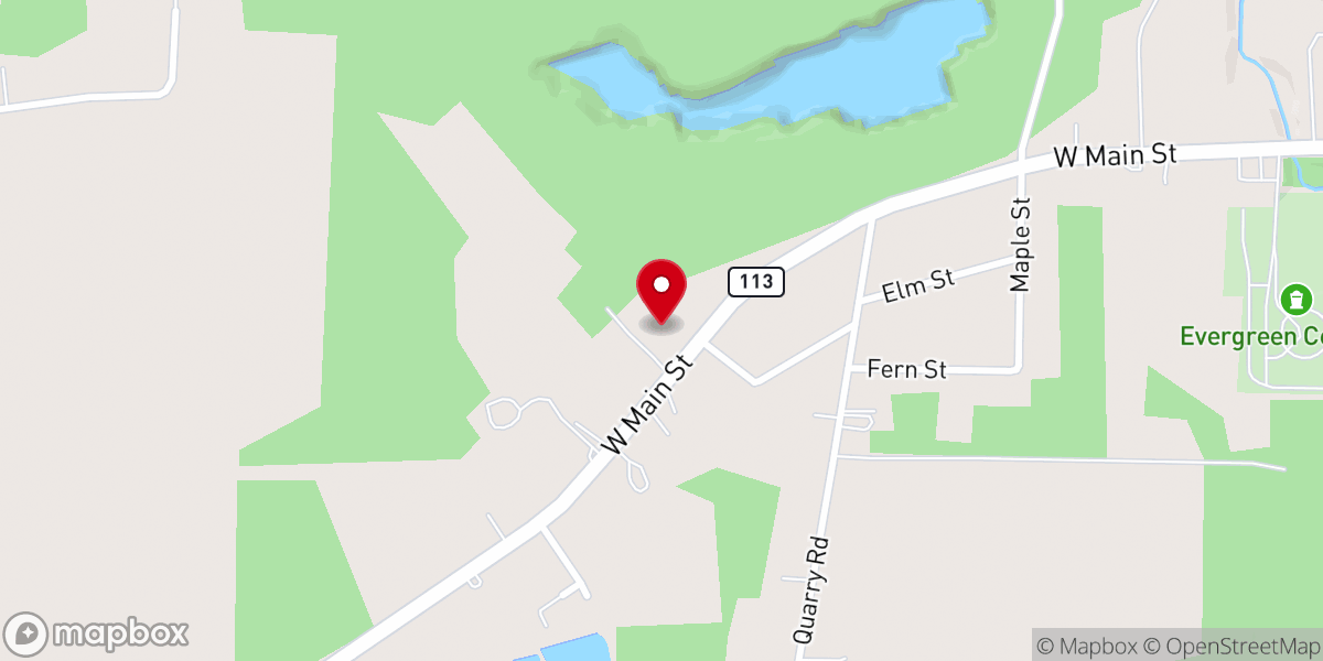 Map showing location of Old Fashion Grace Baptist Church