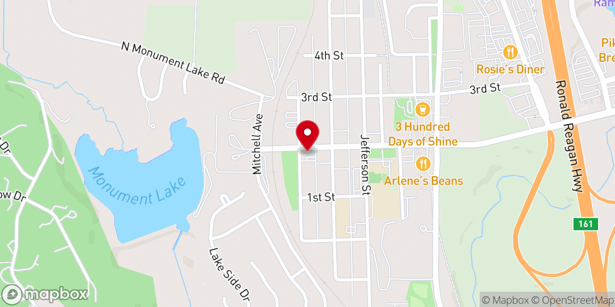 Map showing location of Hearth House Venue