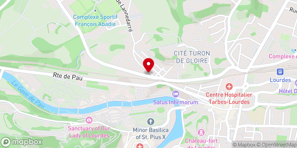 Map showing location of Eglise Catholique Ukrainienne Dormition-de-la-Vierge