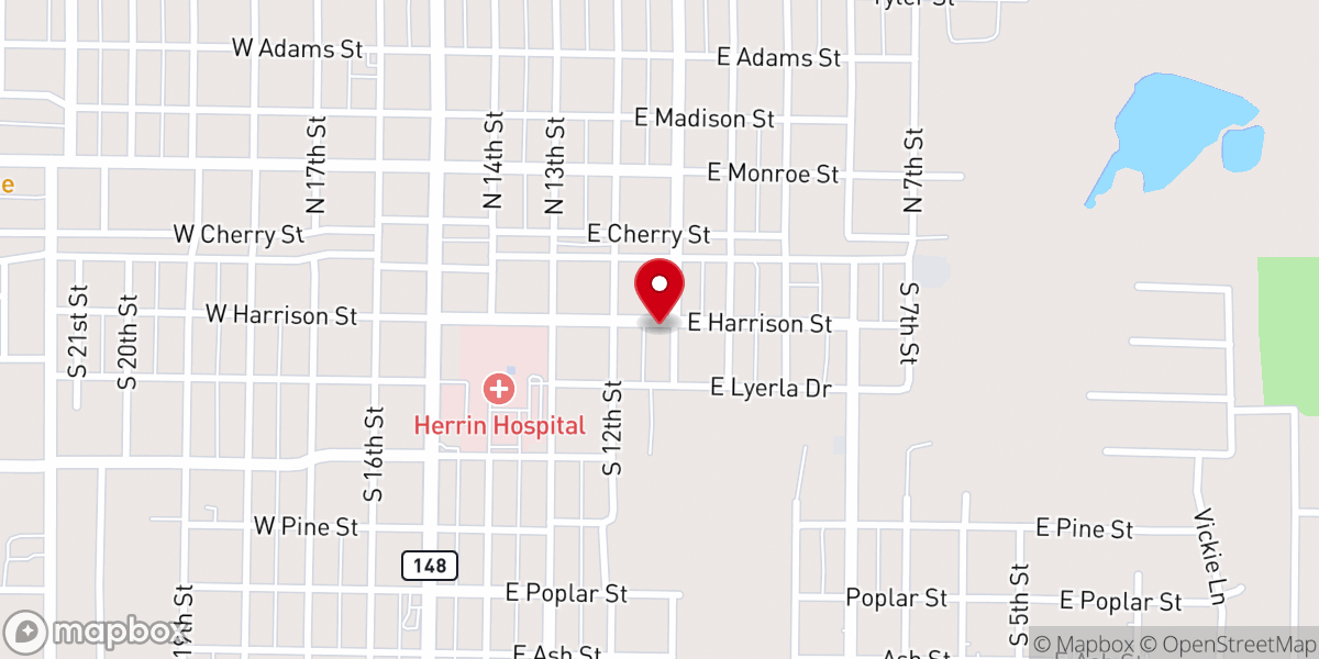 Map showing location of Christian Life Center