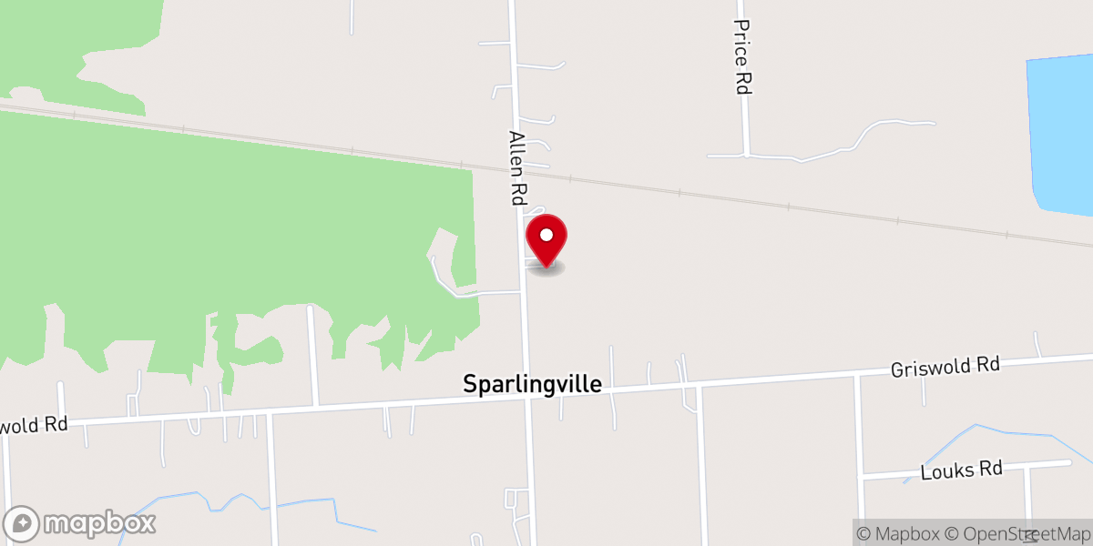 Map showing location of New Life North Church