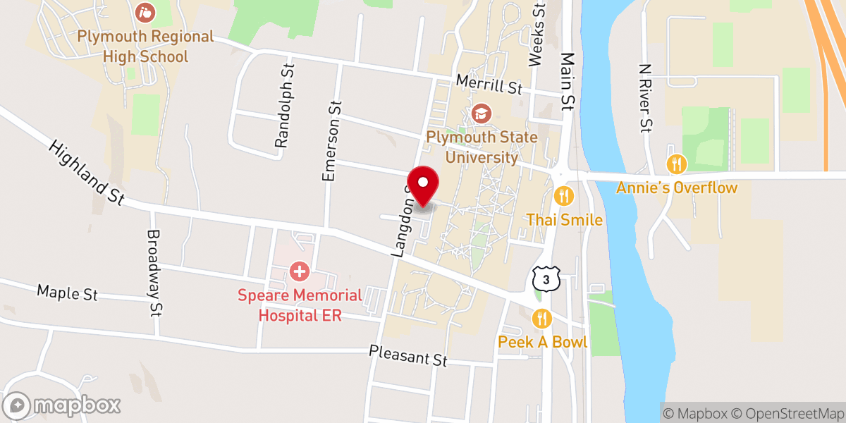 Map showing location of St. Matthew Church, Holy Trinity Parish