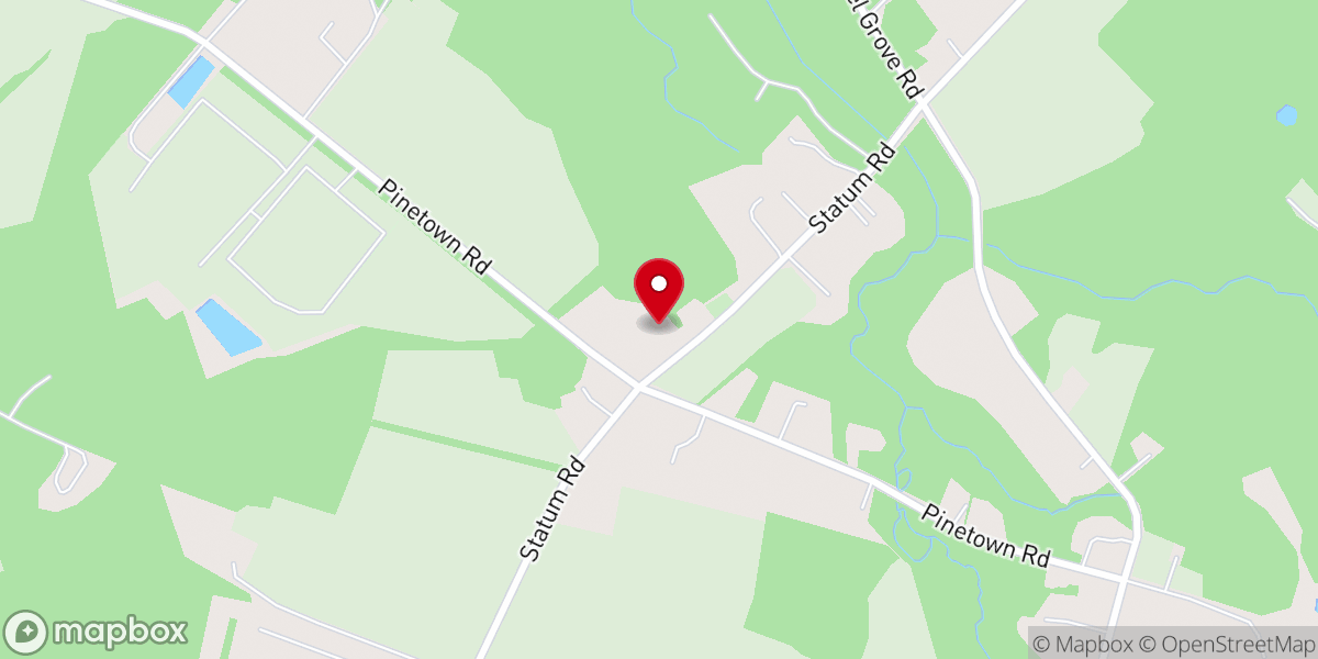 Map showing location of Ross Chapel AME Church