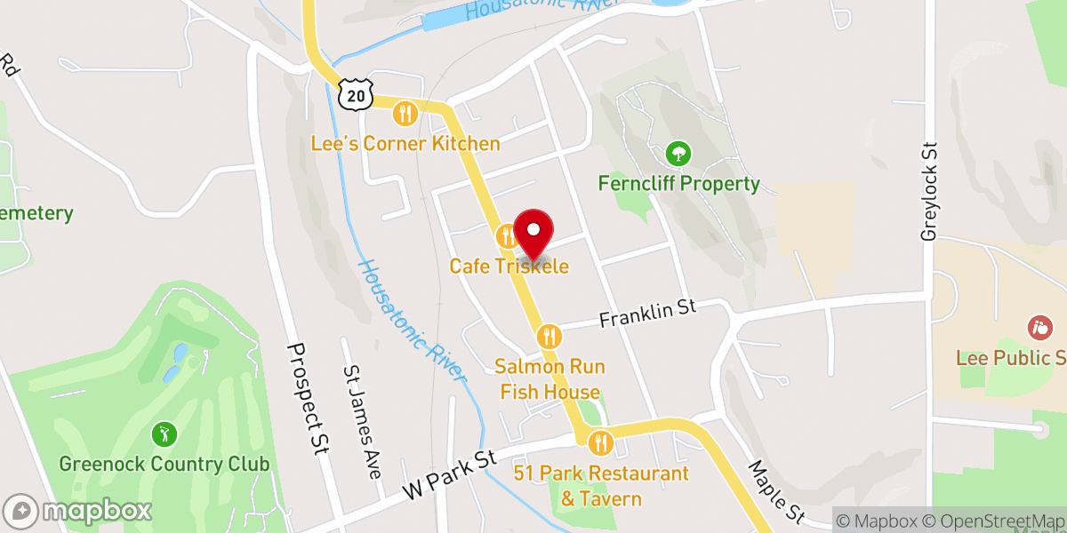 Map showing location of St. Mary, Mother of the Church