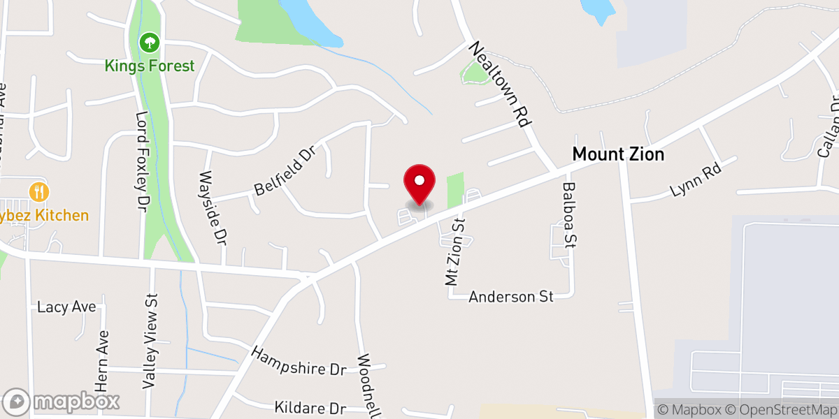 Map showing location of Laughlin Memorial Untd Methodist