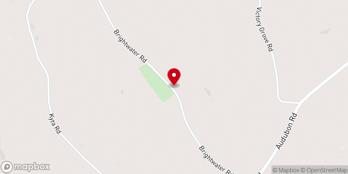 Map showing location of Brightwater Methodist Church
