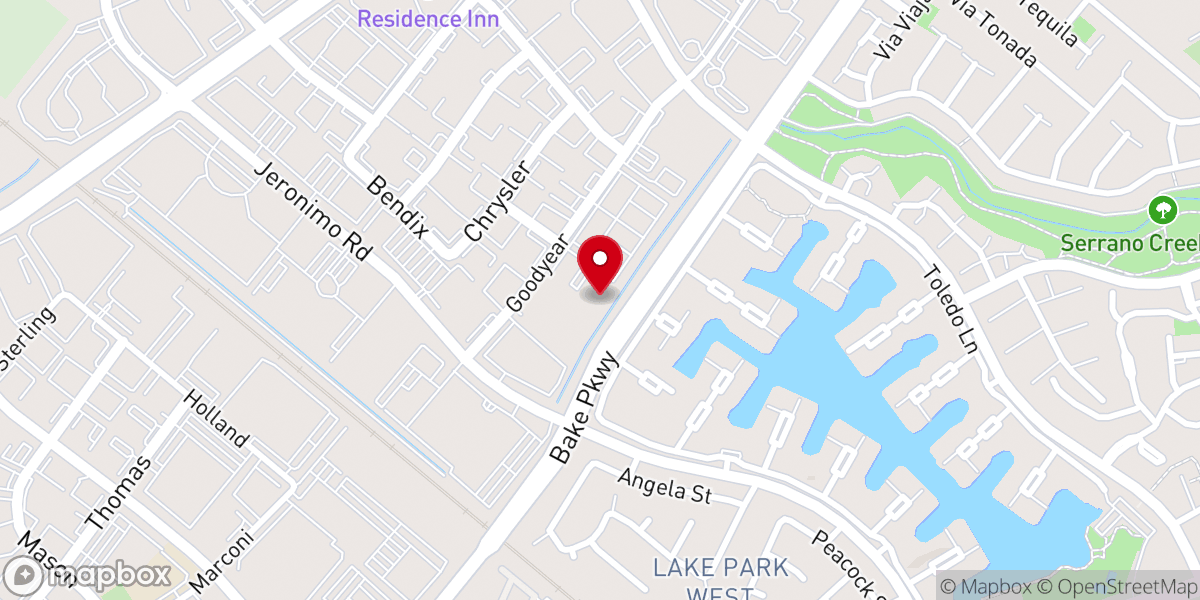 Map showing location of OC Church