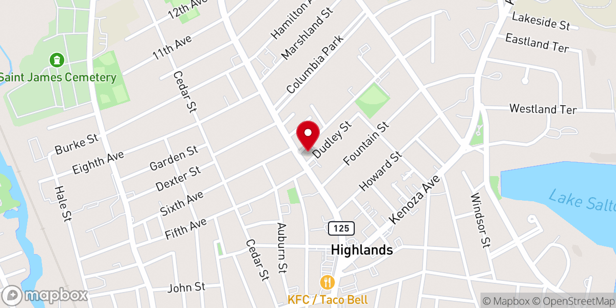 Map showing location of The Salvation Army Haverhill Corps Community Center
