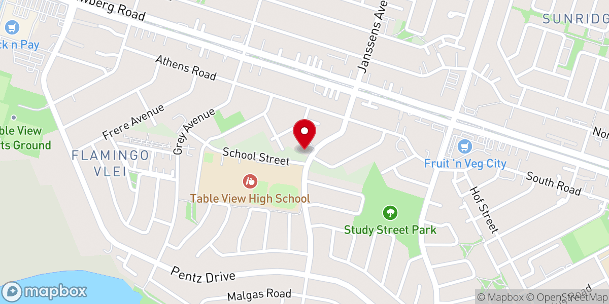 Map showing location of Parish of the Resurrection