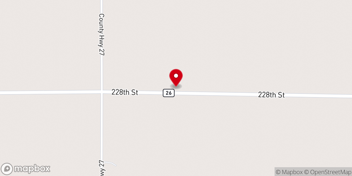 Map showing location of Lake Madison Lutheran Church
