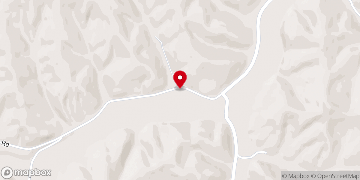 Map showing location of Wells Creek Enterprise Baptist