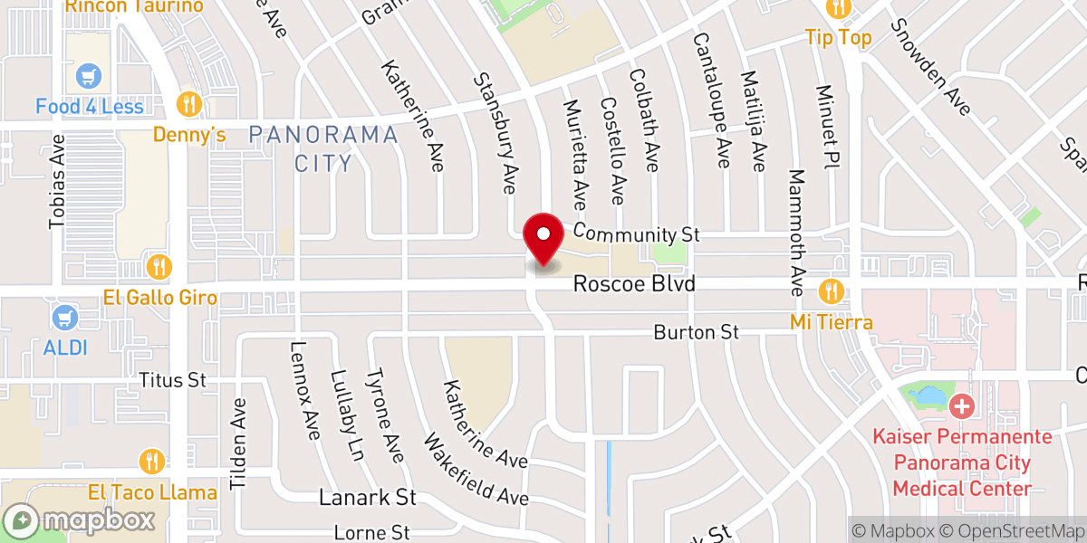Map showing location of St Genevieve Catholic Church