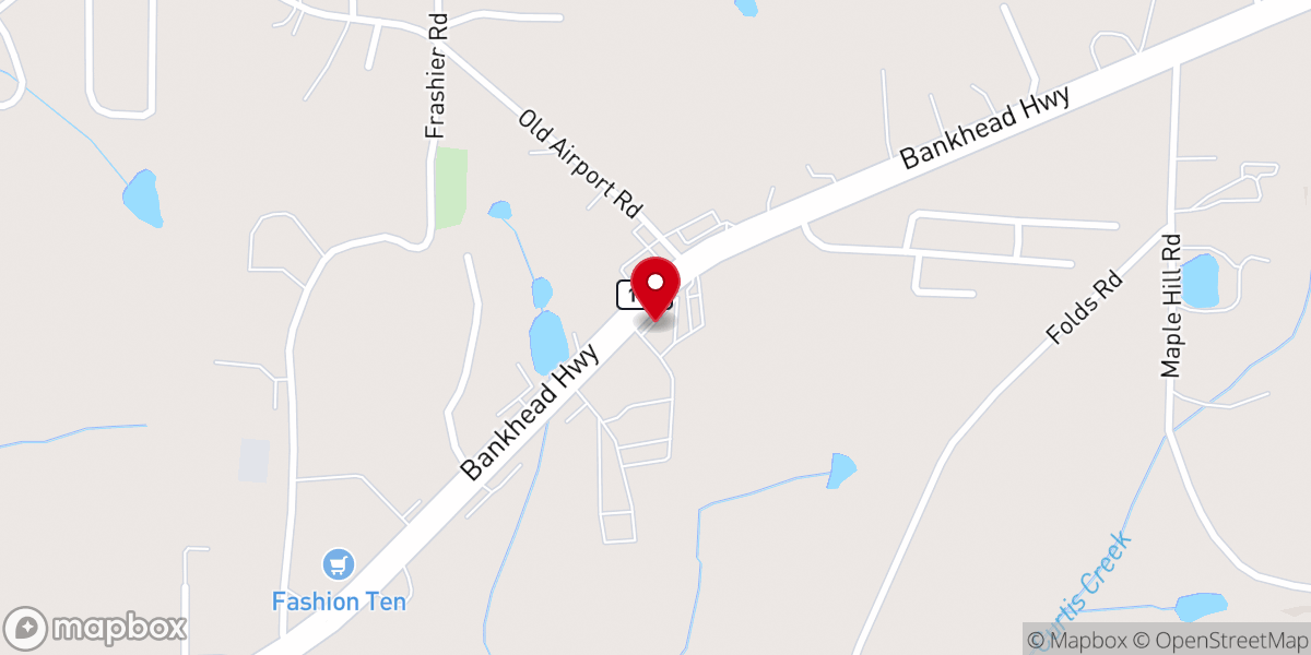Map showing location of Word of Life Gospel Ministries