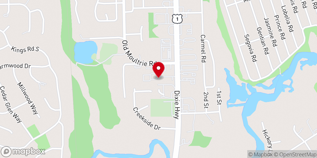 Map showing location of Anchor Faith Church Inc