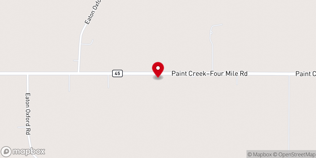 Map showing location of Church at Sugar Valley Parsonage